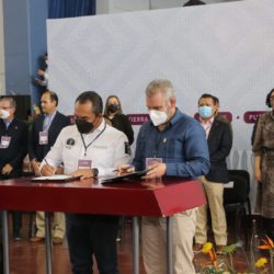 Gobierno y FGE firman convenio de seguridad y justicia