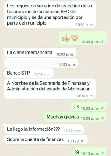 Intentan defraudar a nombre de la SFA de Michoacán