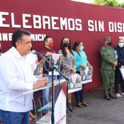Comienza en Apatzingán operativo "Celebremos sin Disparos"