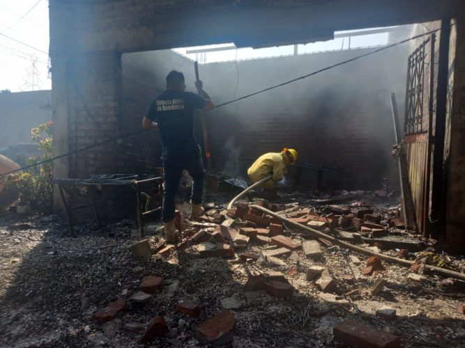 Todos "desconocían" la existencia del polvorín en "La Palillera", de Apatzingán