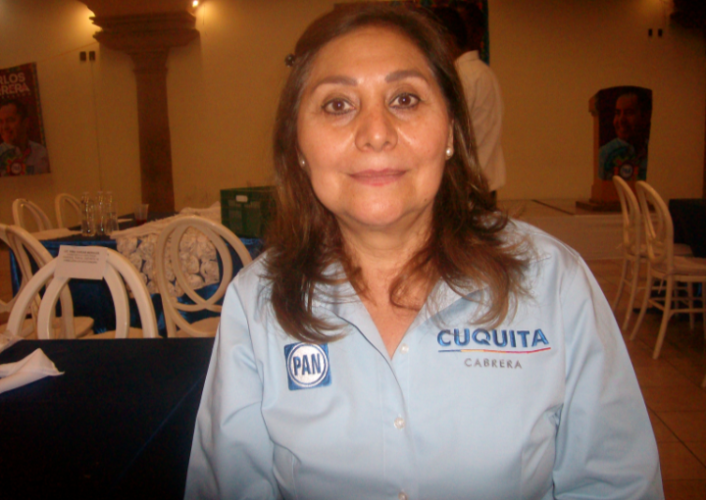 Revelan cifras de triunfo de Cuquita a la dirigencia estatal del PAN