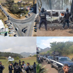 Enfrentamiento entre grupos armados; hay muertos y vehículos incendiados