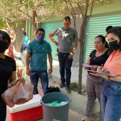 Apatzingán: entrega Blanca Álvarez dos toneladas de carne, a bajo costo