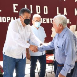 Celebran aniversario del Ejido La Nopalera. 