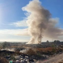 Controlado ya el incendio en el basurero municipal