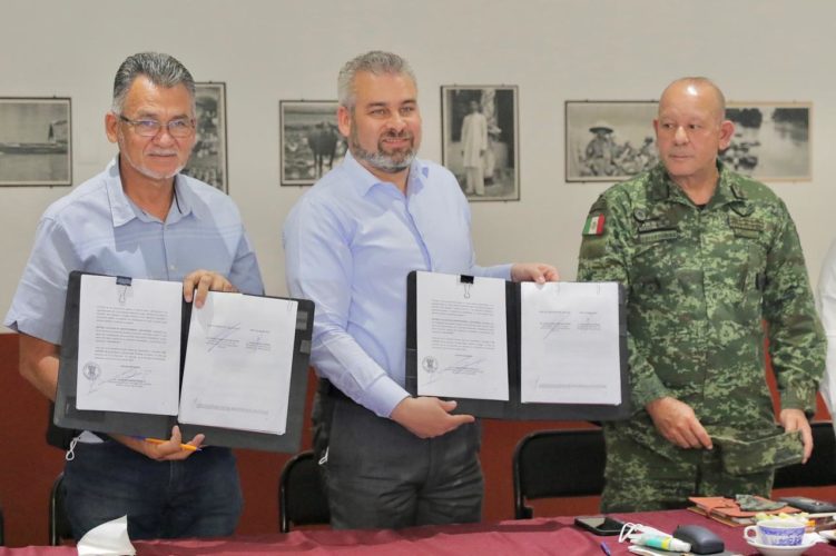 Buenavista es el primer municipio en firmar Fortapaz; es un logro de  Sergio Báez Torres