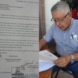 Apatzingán: vecinos de la colonia Nueva solicitan arreglo de parque lineal 