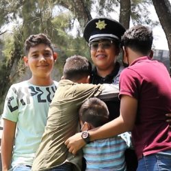 Dulce Angélica, madre y agente con convicción, vocación y amor por su labor