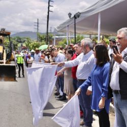 La rehabilitación de la carretera de Tacámbaro a Gabriel Zamora, inicia con Bedolla