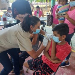 Semana de vacunación contra Covid-19, en Apatzingán