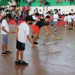 Concluyen cursos de verano en la Unidad Deportiva.